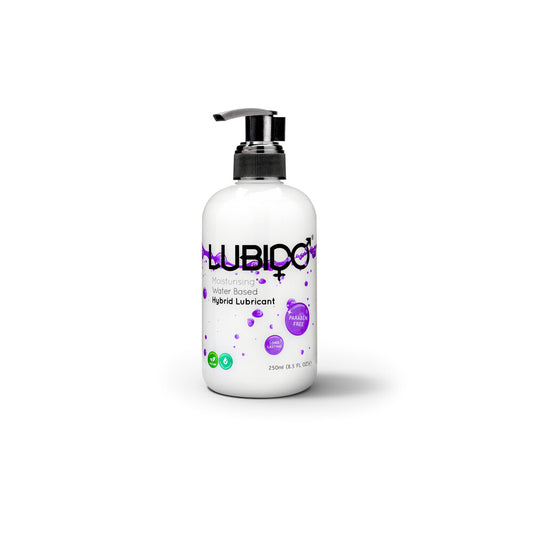 Lubido HYBRID 250ml Paraben Free Water Based Lubricant