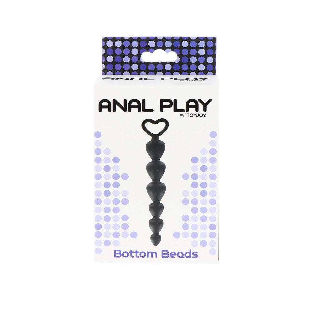 ToyJoy Anal Play Bottom Beads Black