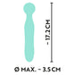 Cuties Silk Touch Rechargeable Mini Vibrator Green