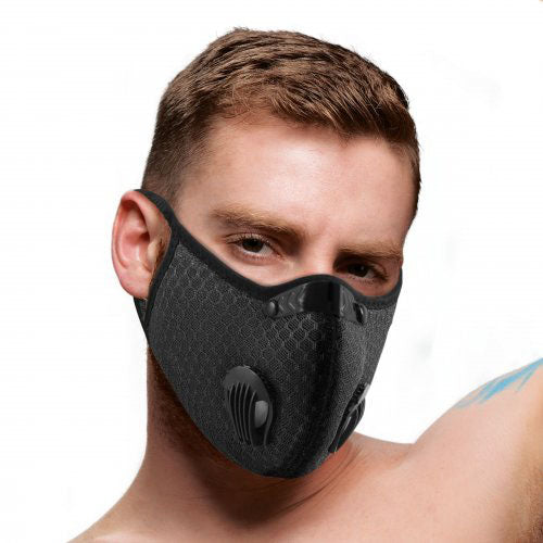Master Series Quarantined Black Fashion Face Mask