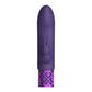 Royal Gems Dazzling Rechargeable Rabbit Bullet Purple