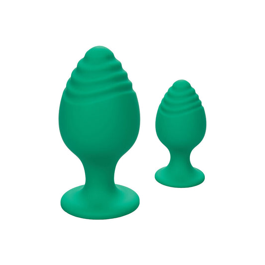 Cheeky Butt Plug Duo Green