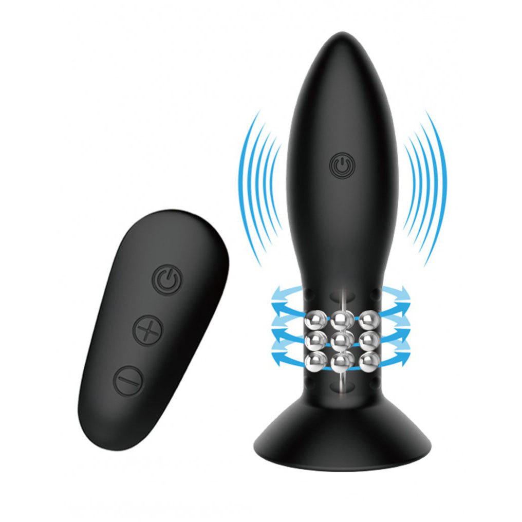 Mr Play Rotation Beads Anal Plug